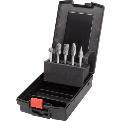 MILWAUKEE Sada fréz na kov s TCT 6x12,7mm - 5 ks